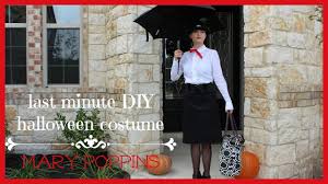 This mary poppins costume diy tutorial only takes about 30 minutes to put together and looks amazing! Last Minute Diy Halloween Costume Mary Poppins Youtube