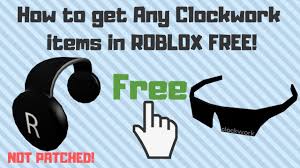 After you click the get button the item will be in your inventory and available on the avatar editor. How To Get Any Clockwork Item In The Roblox Catalog For Free Not Patched Youtube