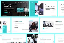 Download Host Web Hosting Powerpoint Template Graphic By Giant Design Creative Fabrica PSD Mockup Templates