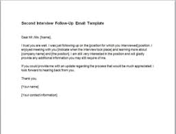 Sample thank you letter after job interview. How To Write A Follow Up Email After An Interview W Template