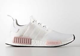Adidas damen nmd r1 rosa/weiß b37652. Adidas Nmd R1 White Rose Der Sneaker Des Sommers Schuheliebe De