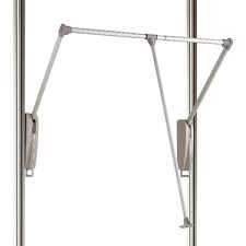 19mm stainless steel rod 1200mm Relax Pull Down Wardrobe Hanging Rail Slide Wardrobes Direct
