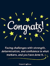 And graduation cards never be absent from the big event. Determination Confidence Congratulations Cards Birthday Greeting Cards By Davia In 2021 Congratulations Quotes Graduation Congratulations Quotes Congratulations Images
