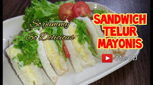 Berpuluh kali olah nak dapatkan rasa yang tak muak. Resepi Sandwich Telur Mayonis Sihat Mudah Dan Sedap Egg Mayo Sandwich Youtube