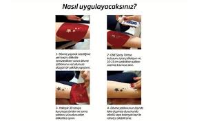 Özel bölgeye dövme yapımı : Isme Ozel Tattoo Gecici Dovme Sprey Ozel Tasarim 5 Sablon Izmirburaya Com