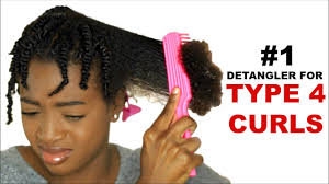 But before you do, here are the best detanglers for your super knotted hair. Type 4 Natural Hair Best Detangler For Curly Hair Tomboy Youtube