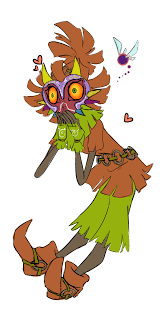 I Love Skull Kid And Pretty Upset They Just Hand You Majora S Mask In The Game Without Doing Something Fun Like Fight For Majoras Mask Legend Of Zelda Drawings