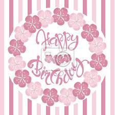 Check spelling or type a new query. Schone Vintage Floral Happy Birthday Einladungskarte Hand Zeichnen Wandsticker Schone Alles Gute Zum Geburtstag Design Element Myloview De
