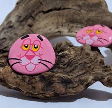 153 Begenme 0 Yorum Instagram Da Cartoon Stones Boyamataslar Pembe Panter Cizgifilm Pembepanter Pinkpanther Stone In 2020 Art Day Stone Art Stone Painting