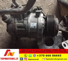 Bmw X5 F15 X6 F16 3 0 4 0 Diesel 230kw Air Con Conditioning Compressor 9303561 Cg447160 2014 In 2020 Bmw Bmw X5 Diesel
