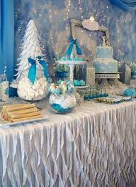 Here you'll find everything from decorations, tableware, home decor to favor bags and candy that will make your winter party even more special. Kara S Party Ideas Frozen Winter Wonderland Themed Birthday Party