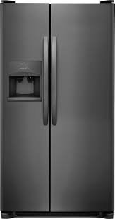 The total capacity of a refrigerator will include both the fridge and freezer sections. Frigidaire 22 Cu Ft Refrigerator Black Stainless Steel Ffss2315td Best Buy
