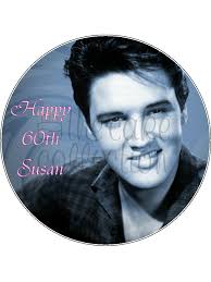 Elvis Presley Edible Image