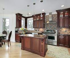 Cherry Kitchen Cabinets This Gallery Includes Gorgeous Cherry Timber Cooking Areas In Modern Day Modern Luxury Kitchens Luxury Kitchen Design Luxury Kitchen
