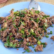 ลาบเหน ยวปลาขาว เชฟม อทองผ บ าวบ านนอก rustic chef อาหาร การทำอาหาร