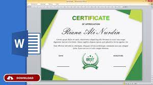 Template sertifikat yang akan saya saya bagikan ini saya desain dengan konsep sederhana dan profesional. Mudah Banget Cara Membuat Desain Sertifikat Keren Dengan Ms Word 2010 Youtube