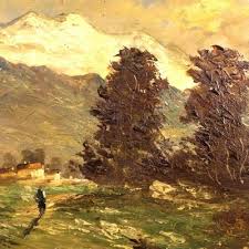 So you don't need to get a powerful image editing tool such as adobe photoshop to perform this simple task. Italian Country Walk With Mont Blanc In The Background Oil Painting By Ettore Percivaldi 1940s For Sale At Pamono