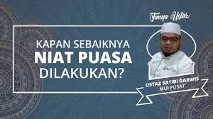 We did not find results for: Kapan Niat Puasa Ramadan Dilakukan Malam Hari Siang Hari Dan Bolehkah Untuk Satu Bulan Youtube