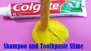 How To Make Slime With Shampoo Toothpaste And Sugar Without Glue Borax Easy Youtube Slime With Shampoo Easy Slime Recipe Toothpaste Slime