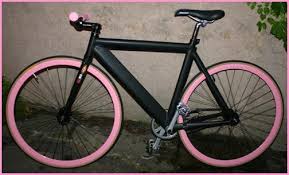 T Was My Ride Back In The Day Pink Bike Fixed Gear Fixed Gear Bike