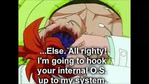 A potential problem with this is that it may have lessened the emotional impact of his death. 1271315 Android 16 Animated Dragon Ball Z Dragonball Z Abridged Dr Briefs Equestria Girls Fluttershy Gif Legend Of Everfree Safe Surfin Bird Derpibooru