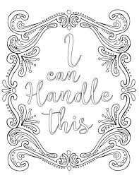 All you need to get started is 1.coloring book or drawing 2.crayons,stencils ect 3.a picture you colored. 15 Printable Coloring Pages For Anxiety Reduction Happier Human