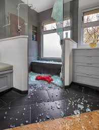 Your glass shower door explodes into what seems like millions of tiny pieces. When Your Shower Door Explodes Snover Family Blog