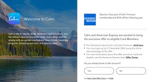 Tpg growth led the series b. Reminder American Express Customers Globally Get Free Calm Premium Subscription Sign Up Before December 31 Live From A Lounge