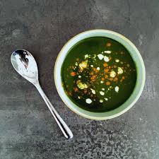 Veloute D Epinards Au Curry Recette Soupe Rapide La Cerise Sur Le Maillot Veloute Epinard Recette Soupe Epinard