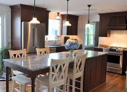 Maybe do this for the island with the metal then pull into the back splash. 8 Kitchen With Long Island Ideas Kitchen Design Kitchen With Long Island Kitchen Remodel