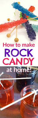 Create shimmering sugar crystals with an experiment that really rocks! Fun Edible Science Project Learn How To Make Your Own Rock Candy