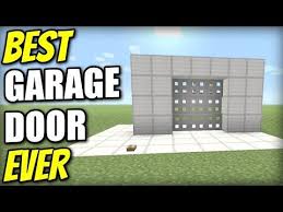 Minecraft Ps4 Garage Door 3x3 Best Ever Tutorial Pe Xbox Ps3 Wii U Youtube Minecraft Ps4 Minecraft Minecraft Room