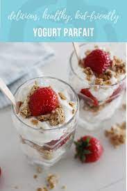 Healthy Yogurt Parfait Super Healthy Kids Recipe Healthy Yogurt Parfait Healthy Yogurt Yogurt Parfait