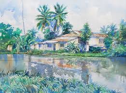 Apalagi jika musim hujan tiba, debit. Rohaizad Shaari Rumah Tepi Sungai 1995 Mutualart