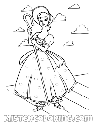 1st grade (3,722) kindergarten (5,409) preschool (4,429) Little Bo Peep Toy Story Coloring Page Coloriage Toy Story Coloriage Pages De Coloriage Disney