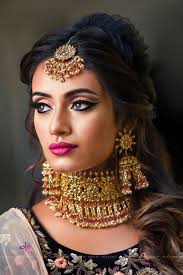 Another Glimpse of Bride Model at Mumbai Seminar and Workshop, Mumbai.  Makeup : Richa Dave Hairstyle : Prarthi Dave and Urvashi Dave Model : Aarti  Rajput Photography : Yash Gajjar Jewelry :