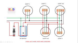 The most basic diagrams are for simple circuits involving one switch that. Emergency Light Switch Wiring Diagram Youtube
