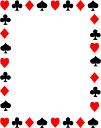 3497 Illustration Of A Blank Frame Of Card Suits Or Png 6 392 8 162 Pixels Playing Card Invitation Casino Theme Parties Party Card