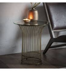 Check spelling or type a new query. Gallery Zepplin Bronze Side Table Cfs Furniture Uk