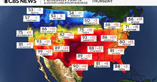 More than 100 daily high temperature records are expected through Sunday, forecasts show