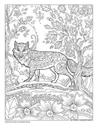This adult coloring book of fox designs contains a wide variety of designs. Fox Coloring Page Animal Coloring Pages Coloring Books