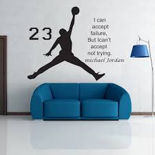 Michael jordan chicago bulls vintage basketball player watercolor portrait on worn distressed canvas art print. Cool Michael Jordan Basketball Inspirational Wandaufkleber Zitate Vinyl Wandtattoos Wandbild Kunst Kinder Kinder Zimmer Dekor Sticker Symbol Sticker Mercedesdecorative Stickers For Mirrors Aliexpress