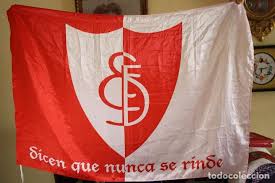 Bandera De Futbol Oficial Del Sevilla F C Dice Comprar Banderas Y Banderines De Futbol En Todocoleccion 68722081