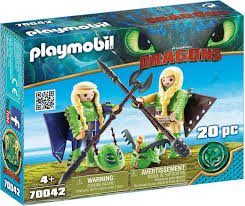 Brusca — bruscá, bruschez, vb. Playmobil Dragons Chusco Und Brusca Im Fluganzug Juguetesland