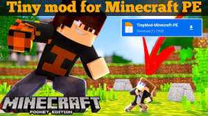 A complete description of the installation. Tiny Mod Download Minecraft Mods For Pocket Edition
