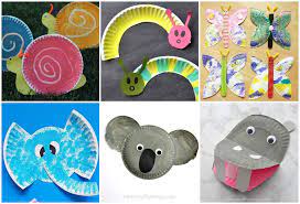 Une idée de bricolage pour le déguisement des enfants : 100 Et Activites Manuelles Avec Des Assiettes En Carton La Cour Des Petits