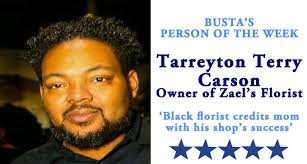 Busta's Person of the Week: Black florist credits mom with his shop's  success