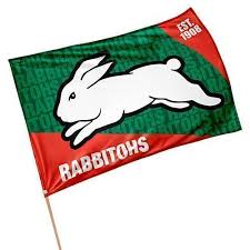 Shop with afterpay on eligible items. Souths Rabbitohs Nrl Supporter Flag On Stick Team Logo South Sydney Rabbitohs Teams Nrl Guy Stuff