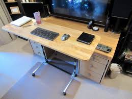 Today, new televisions can also easily be used as computer monitors. Sit Stand Adjustable Height Computer Desk Simplified Building