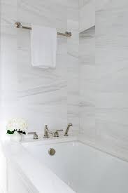 Polished marble wall and floor tile (1 sq. Mixed Sized Marble Wall Tiles Contemporary Bathroom